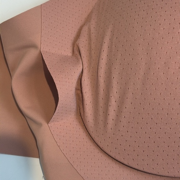 Knix Bra Size 7 Pink Ginger Padded V Neck Thin Strap - Picture 4 of 5